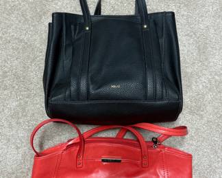 Red and Black Relic Handbags
