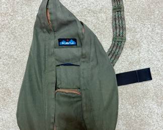 KAVU Military Green Sling Bag