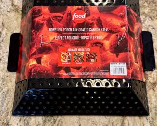 Food Network Mini Wok Grilling Topper