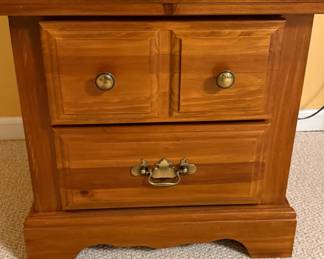 Broyhill Two Drawer Nightstand