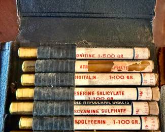 Sharp & Dohme Vintage Case of Soluble Hypodermic Tablets
