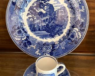 Wedgwood "Blue Mountain College" Pattern China