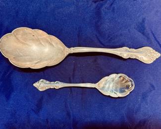 International Silver Company "Deep Silver" Serving Spoons