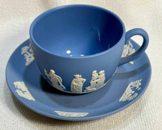 Wedgwood Jasperware Cup and Saucer