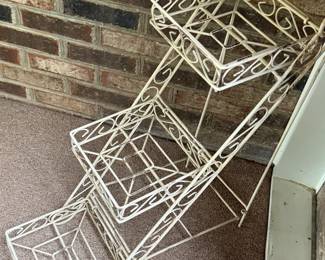 Metal Three Tier Plant Stand