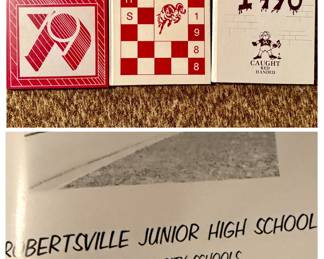 Robertsville Junior High School, Oak Ridge TN Yearbooks (1979, 1988, 1990)