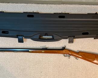 Thompson/Center Arms .45 Caliber Muzzleloader Rifle and Hard Carry Case