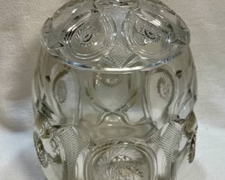 Glass Biscuit/Cracker Jar with Lid
