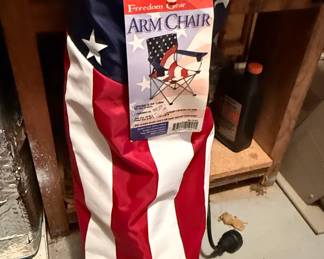 Freedom Gear Portable Folding Camp Chair with Carry Bag