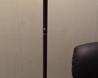 Contemporary Black Torchiere Floor Lamp