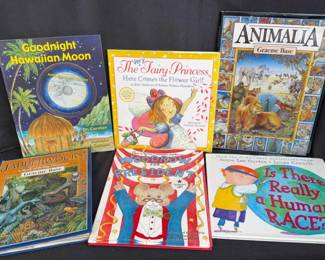 Lot #1 Autographed Copies Of Children’s Books * Julie Andrews!, Graeme Base, J. Carolan 