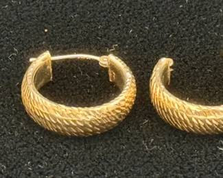 Single Diamond Earring & 14K Gold Scrap * Combined Weight 1.70g