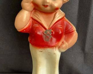 Vintage BETTY BOOP Carnival ChalkWare 13-1/4" Figurine