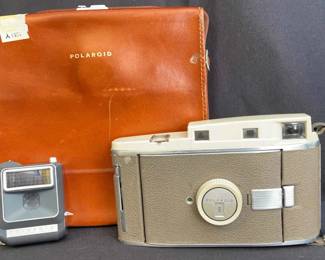 Vintage Polaroid 800 With Original Carrying Box