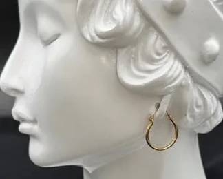 Lovely Hoop Earrings & ADD TO LOT