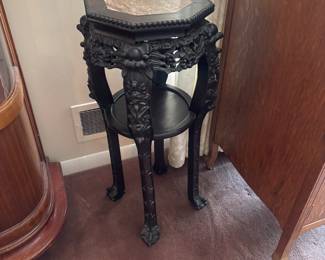 Small carved table