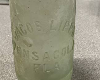 Jacob Lipps Pensacola bottle ca. 1920