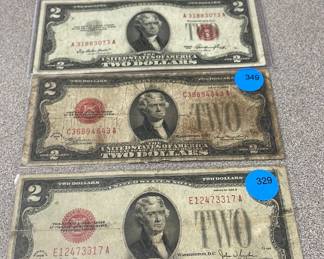 Collection of paper money 