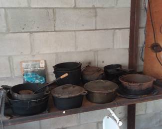 Cast iron cookware 