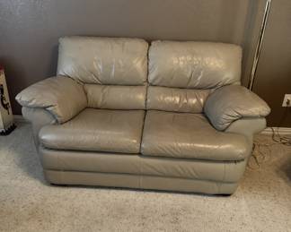 Close up of loveseat