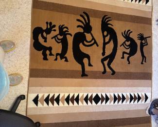 Kokopelli rug