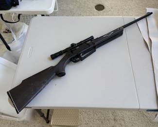 1 bb rifle, 1 air cartridge rifle and 1 soft pellet pistol