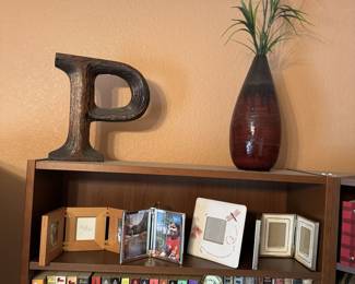 Paperback books and decor