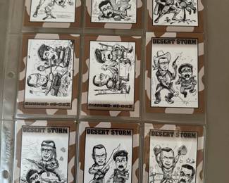 Desert Storm Trading Cards