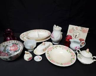 CT645Rose Theme Kitchen Items