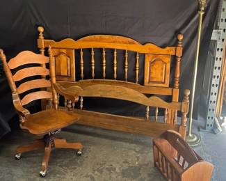 CT621Maple Wood Bed Set 