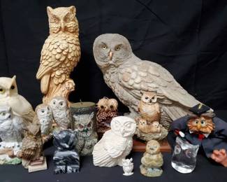 CT662Assorted Owl Decor