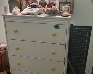 Vintage mid century wooden dresser