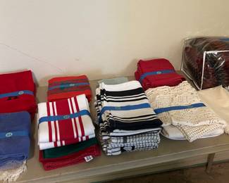 Kitchen towels and other linens