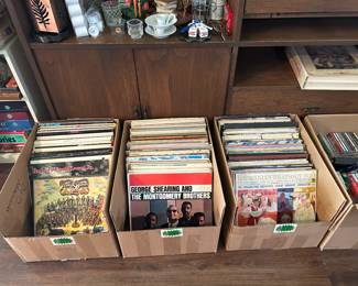 Eclectic music collection, including blues, folk, jazz and rock. Priced at $5 each 