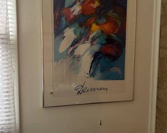 Framed poster 