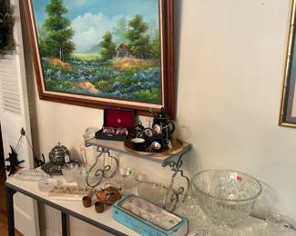 Hot tea sets, etc