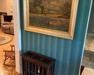 Antique umbrella stand