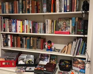 Books, DVD’s & CD’s, puzzles