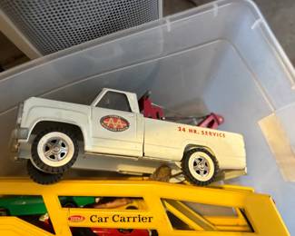 Vintage Tonka Car Carrier AAA tow Truck