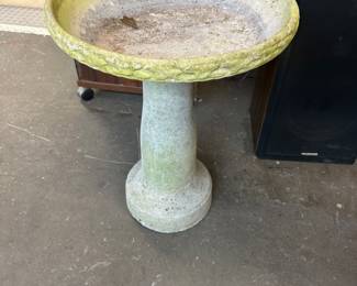 Concrete Bird Bath