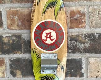 Alabama Crimson Tide Surfboard-Shape Bottle Opener