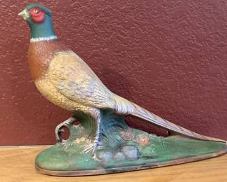 Vtg. Holland Mold Ceramic of Ring-Necked Pheasant