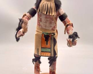 Authentic Hopi Kachina Spirit Doll, Signed