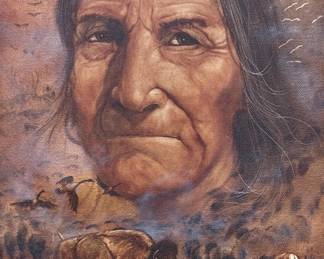 Tony M. Sandoval Native American Painting