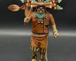Authentic Hopi Kachina Spirit Doll, Signed