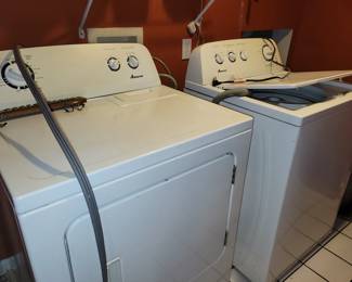 Amana washer & dryer