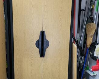 Cabinets in garage- when sold, pick up is arranged Post sale. Thank you. 