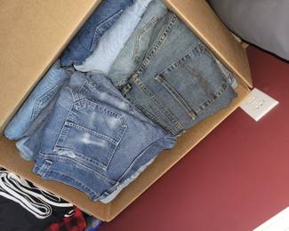 Jeans: Lee/ Levi’s/ Wrangler