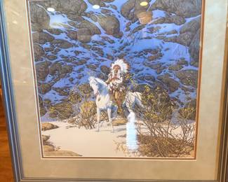 Bev Doolittle numbered lithograph 