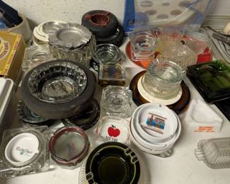 Ashtrays collection